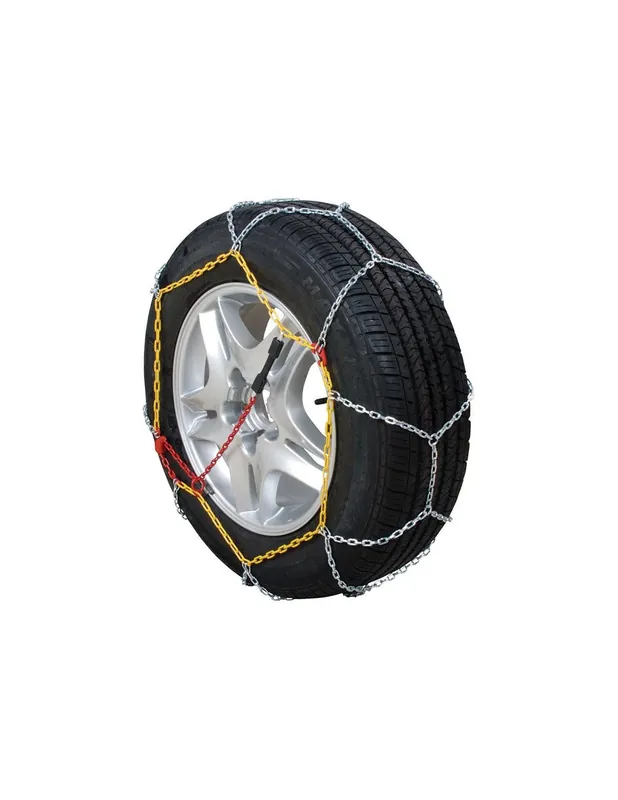 Catene da Neve 9 mm Omologate Misura 100 per Pneumatici Auto Kilimangiaro