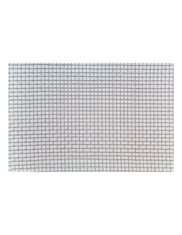 Rete Recinzione Tela Quadra Maglia 1x1 mm H 80 cm Zincata RT 25 KG Confine