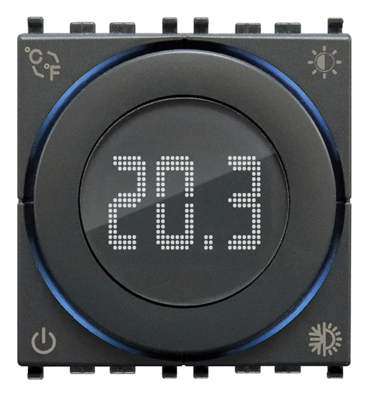 VIMA 02970 / DREH-THERMOSTAT GRAU
