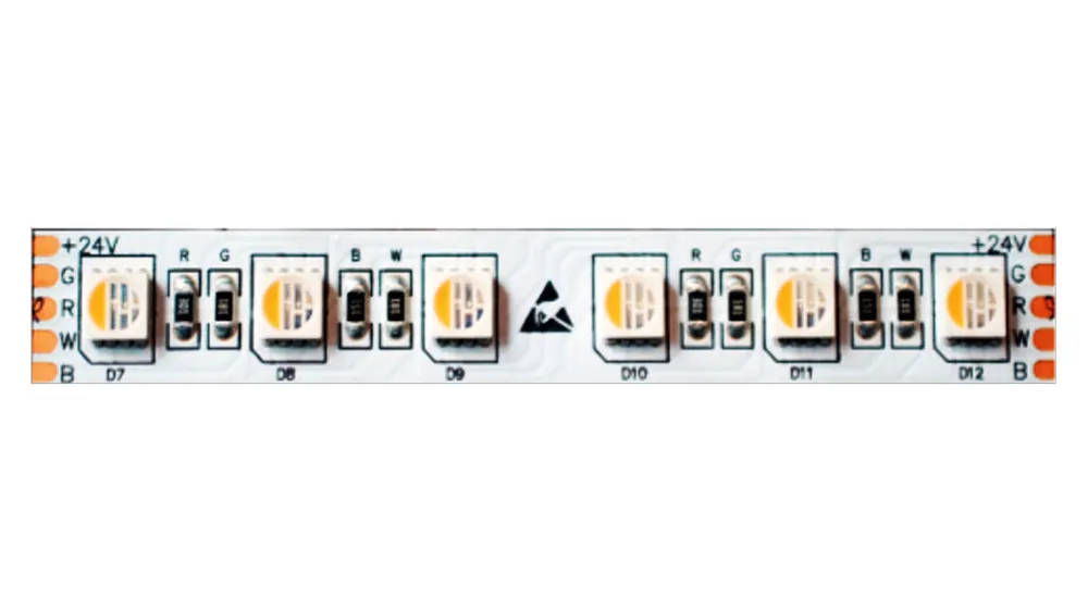 BRIL B11-RGBW4608P / 8W 60LED/M 24V RGBW 120LM IP54 5M FLEX LED