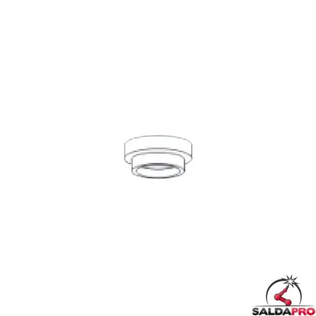 Isolante ugello in Teflon per torcia WP-22 saldatura TIG (10pz)