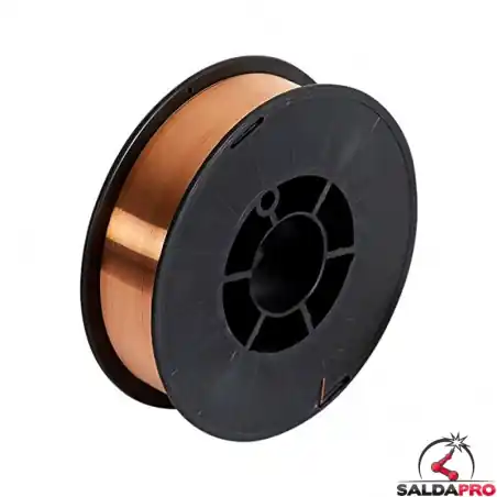 Bobina filo Acciaio per saldatura Ø0,6mm 5Kg Telwin