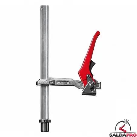 Morsetto di fissaggio a leva Bessey TW scartamento fisso, foro 16mm