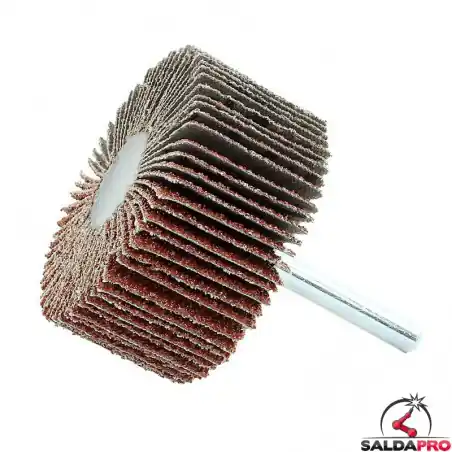 Ruote lamellari Mini Max Ø60x30mm per smerigliatura metalli (10pz)