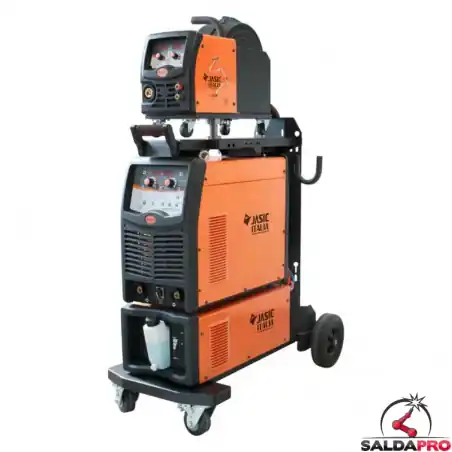 Saldatrice multiprocesso separata MIG500P sinergica 380V Jasic, bobina 15 Kg