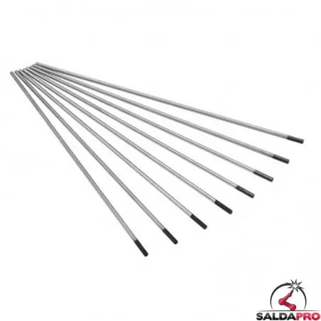 Elettrodi Tungsteno lantanio 0.9-1.2% WL1 Harris Ø1-4,8x175mm saldatura TIG (10 pz)