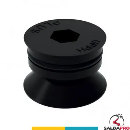 Perno piatto GPPH per tavoli saldatura SteelPlus-SteelEco, spessore 12mm, fori 16mm