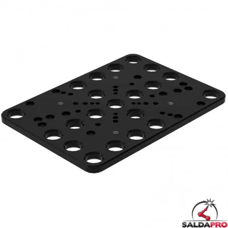 Piastra di montaggio per tubi GPPH 350mm tavoli saldatura fori 28mm