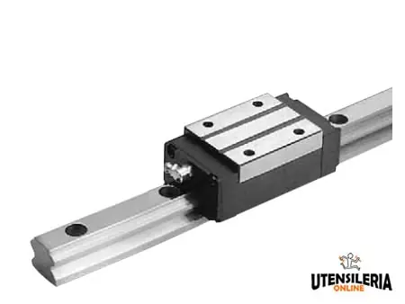 Carrello SNC 25 per guida lineare a ricircolo di sfere R25 NBS