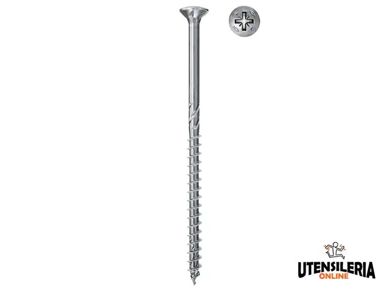 Viti per legno Fischer FPF II CZP BC Power-Fast 4.0x filetto parziale (200pz)
