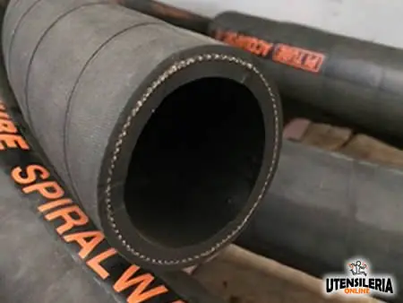 Tubo a mandrino spirale acciaio -30/+60°C 120x134mm (10mt)