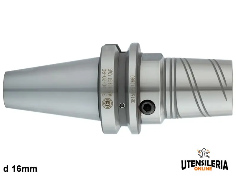 Mandrino idraulico AD+B MAS 403 BT con vite di regolazione d.16mm