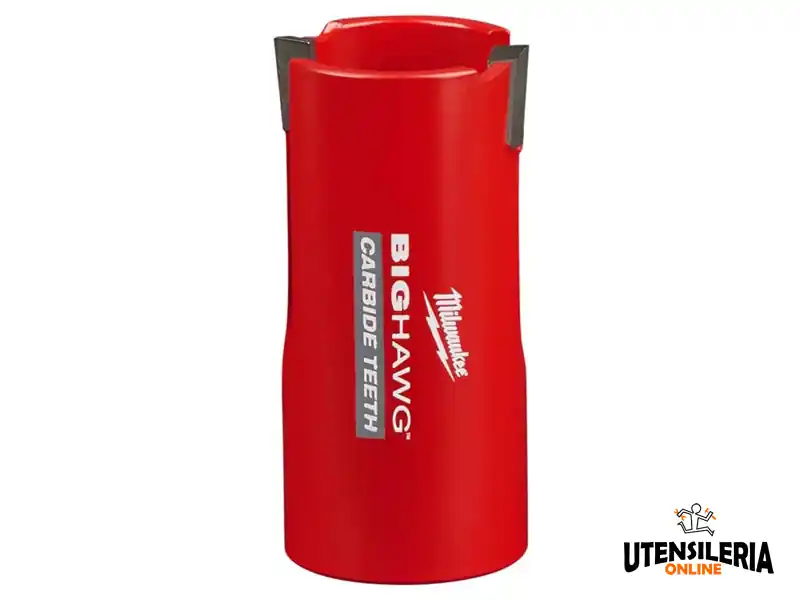 Sega a tazza multimateriale Milwaukee Big Hawg, 25-51mm