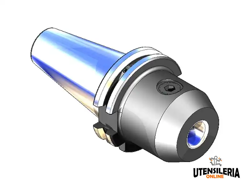 Mandrino portafrese tipo Weldon attacco DIN 69871 AD/B ISO40, 12mm