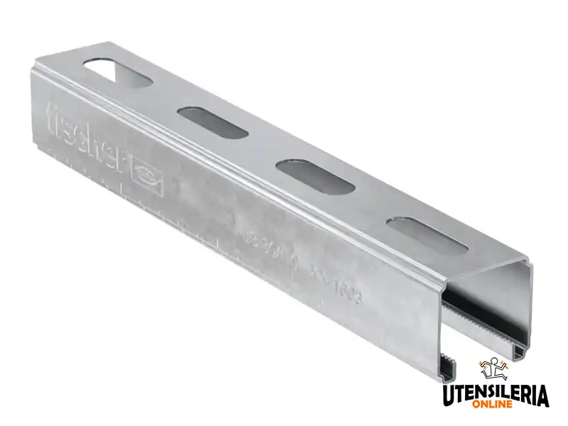Profilo di montaggio Fischer FLS 30/1.0 - 3m per applicazioni medio-leggere (8pz)