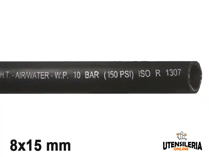 Tubo mandata acqua AIR/10 NL -30/+80°C 8x15mm (100mt)