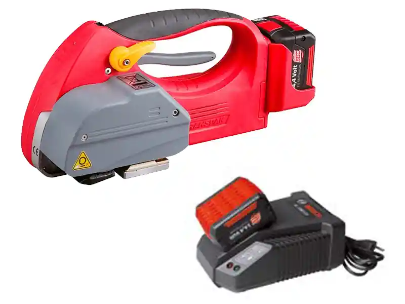 Tendireggia a batteria Barbero Pietro H45/16 per reggette in plastica e poliestere 15/16x1.05mm
