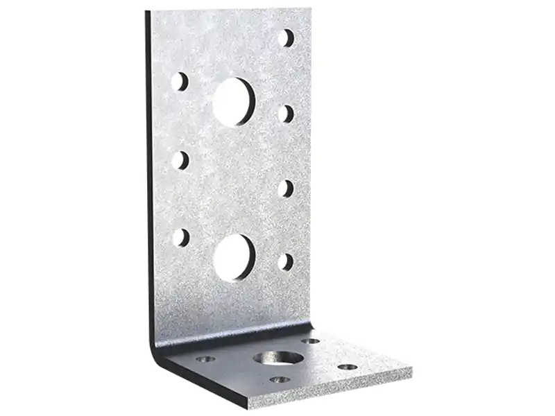 Piastre angolari con nervature Simpson Strong-Tie AE48 fissaggi legno e calcestruzzo (100pz)