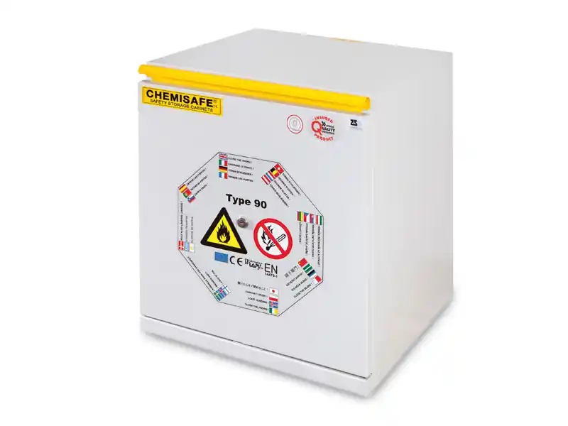 Armadio sottobanco coibentato Type90 Carvel 595x520x720mm liquidi infiammabili, apertura sinistra