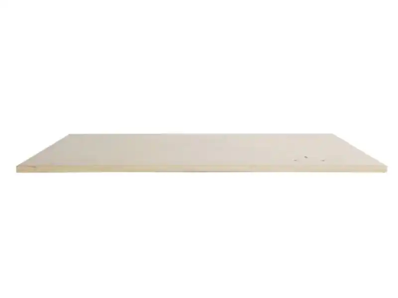 Piano di lavoro in legno multistrato Beta C58PLT-W 1,6 per banchi componibili C58BC da 160cm
