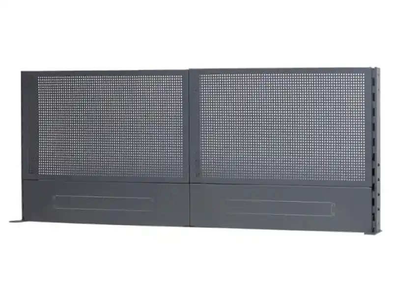 Parete attrezzata a 2 pannelli Beta C58K/2PF-1,6M per banchi componibili C58BC da 160cm