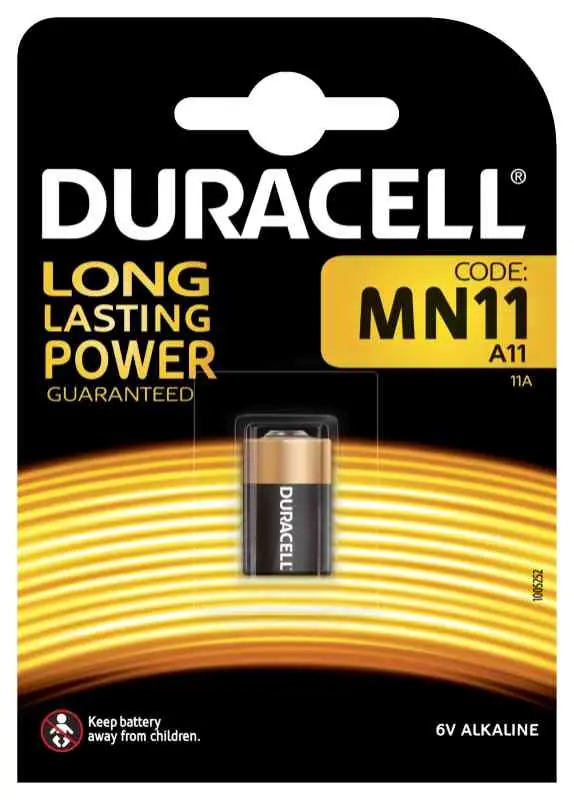 Duracell MN11 in blister da 1 pila