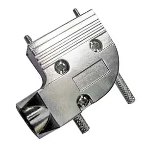 Calotta In Metallo 90° Per Connettore Sub-D 9P C/990-C